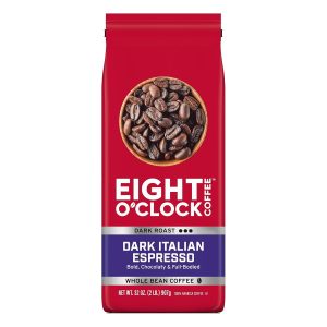 eight-oclock-coffee Eight O'Clock Dark Italian Espresso coffee
