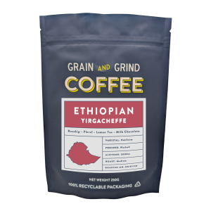 grain-grind Grain & Grind Ethiopian Yirgacheffe coffee