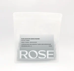 Rose Coffee Roasters Hacienda La Esmeralda Geisha El Velo Natural