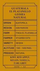 studio-caffeine Studio Caffeine OMNI Ethiopia Yirgacheffe Winey Natural coffee